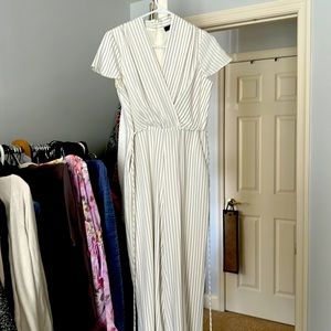 Donna Karen NWOT White Jumpsuit